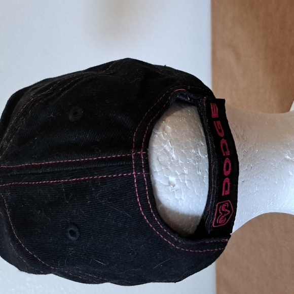 Dodge Girl Pink Embroidered Hat Circa 1947 adjustable cap. - Picture 3 of 6